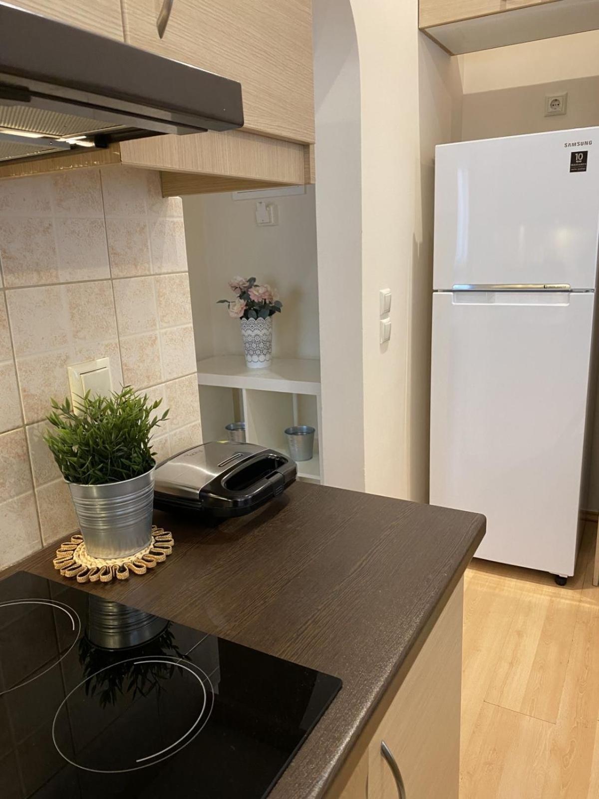 Elegant Glyfada Apartment-Private Garden-Near Metro Athena Bagian luar foto
